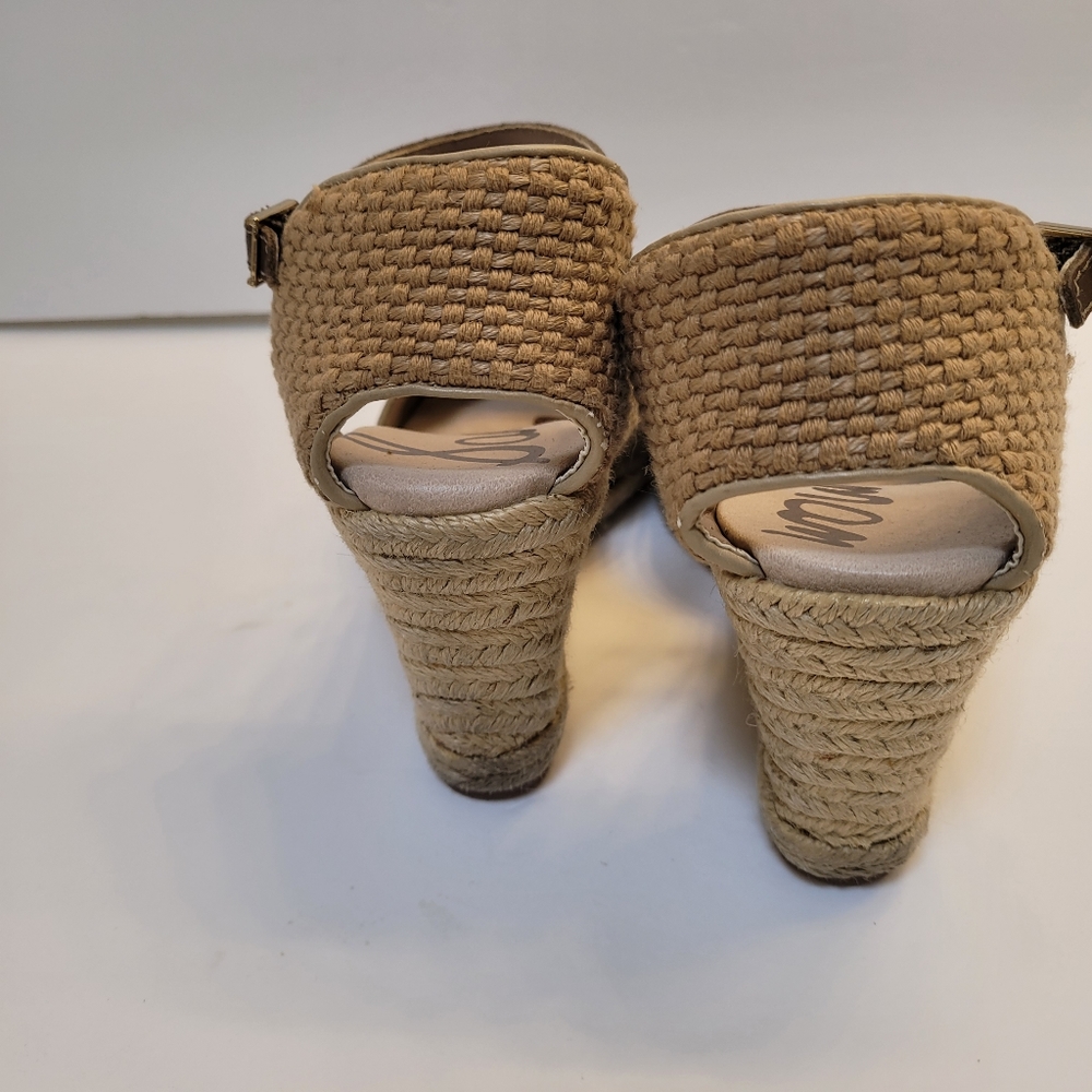 Sam Edelman Women’s Harmany Wedge Sandal Heels size 7 - Picture 3 of 8